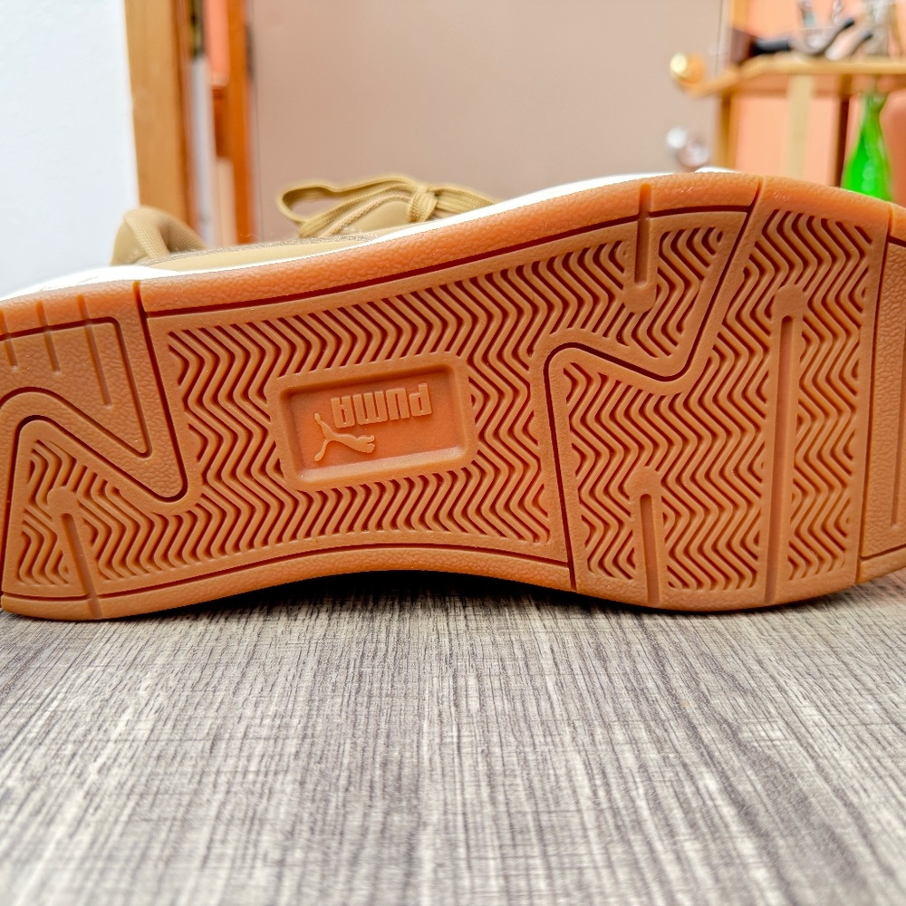 Puma RARE Soft Foam Casual Shoes Men's Size 12 Tan Brown Khaki - Picture 3 of 5